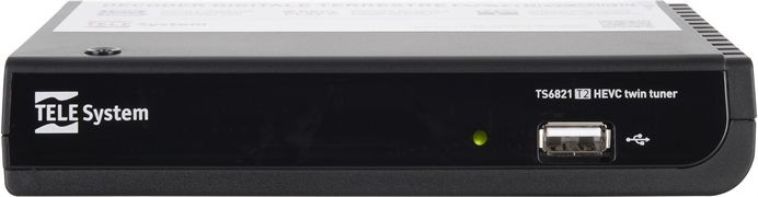 TELE SYSTEM TS6821 T2HEVC TWIN TELE SYSTEM TS6821 T2HEVC TWIN