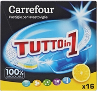 CARREFOUR PASTIGLIE PER LAVASTOVIGLIE TUTTO IN 1 CARREFOUR PASTIGLIE PER LAVASTOVIGLIE TUTTO IN 1