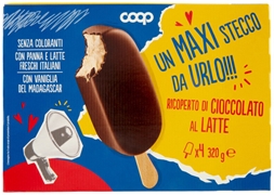 COOP UN MAXI STECCO DA URLO! RICOPERTO DI CIOCCOLATO AL LATTE COOP UN MAXI STECCO DA URLO! RICOPERTO DI CIOCCOLATO AL LATTE