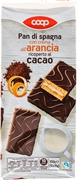 COOP PAN DI SPAGNA CON CREMA ALL'ARANCIA RICOPERTO AL CACAO COOP PAN DI SPAGNA CON CREMA ALL'ARANCIA RICOPERTO AL CACAO