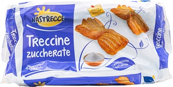 NASTRECCE (LIDL) TRECCINE ZUCCHERATE NASTRECCE (LIDL) TRECCINE ZUCCHERATE