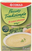 CONAD PASSATO TRADIZIONALE 9 VERDURE SELEZIONALE CONAD PASSATO TRADIZIONALE 9 VERDURE SELEZIONALE