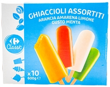 CARREFOUR GHIACCIOLI ASSORTITI (ARANCIA) CARREFOUR GHIACCIOLI ASSORTITI (ARANCIA)