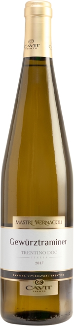 CAVIT Gewürztraminer Trentino DOC Mastri Vernacoli 2017