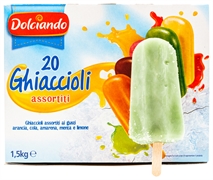 DOLCIANDO (EUROSPIN) 20 GHIACCIOLI ASSORTITI - MENTA DOLCIANDO (EUROSPIN) 20 GHIACCIOLI ASSORTITI - MENTA