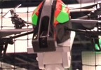 L’elicottero che fa riprese video