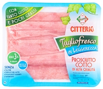 CITTERIO TAGLIOFRESCO IN LEGGEREZZA* PROSCIUTTO COTTO DI ALTA QUALITÀ CITTERIO TAGLIOFRESCO IN LEGGEREZZA* PROSCIUTTO COTTO DI ALTA QUALITÀ
