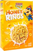 TRE MULINI (EUROSPIN) HONEY RINGS - ANELLI DI CEREALI AL MIELE TRE MULINI (EUROSPIN) HONEY RINGS - ANELLI DI CEREALI AL MIELE