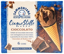 SAMMONTANA CINQUE STELLE CIOCCOLATO SAMMONTANA CINQUE STELLE CIOCCOLATO