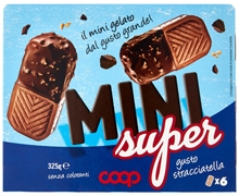 COOP MINI SUPER GELATO STRACCIATELLA COOP MINI SUPER GELATO STRACCIATELLA