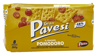 PAVESI GRAN PAVESI I CRACKER AL POMODORO PAVESI GRAN PAVESI I CRACKER AL POMODORO