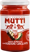 MUTTI SUGO POMODORO E VERDURE GRIGLIATE MUTTI SUGO POMODORO E VERDURE GRIGLIATE