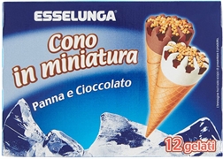 ESSELUNGA CONO IN MINIATURA PANNA E CIOCCOLATO (PANNA) ESSELUNGA CONO IN MINIATURA PANNA E CIOCCOLATO (PANNA)