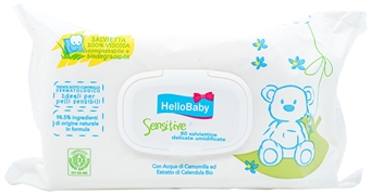 HELLO BABY (EUROSPIN) SALVIETTE BABY SENSITIVE HELLO BABY (EUROSPIN) SALVIETTE BABY SENSITIVE