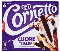 ALGIDA CORNETTO ALGIDA CUORE DI CIALDA 6 GELATI
