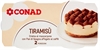 CONAD TIRAMISÙ - CREMA AL MASCARPONE CON PAN DI SPAGNA AFFOGATO AL CAFFÈ
