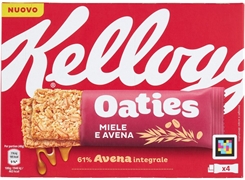 KELLOGG'S Barretta di avena integrale con miele oaties