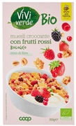 COOP VIVI VERDE MUESLI CROCCANTE CON FRUTTI ROSSI BIOLOGICO