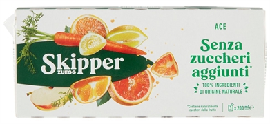 ZUEGG SKIPPER Ace senza zuccheri aggiunti