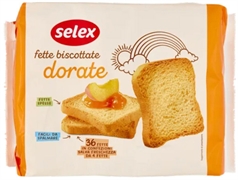 SELEX FETTE BISCOTTATE DORATE