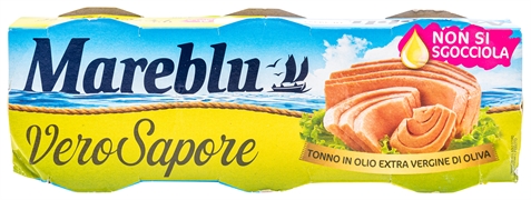 MAREBLU VEROSAPORE TRANCI DI TONNO IN OLIO EXTRAVERGINE DI OLIVA