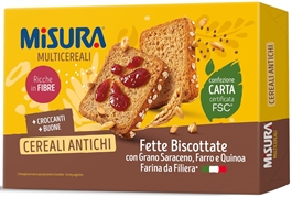 MISURA MULTICEREALI FETTE BISCOTTATE