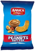 AMICA CHIPS FLAVOURED CORN SNACK PEANUTS BUTTER