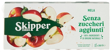 ZUEGG SKIPPER Mela senza zuccheri aggiunti