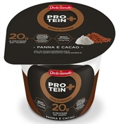 DOLCIANDO (EUROSPIN) PROTEIN + RICCO DI PROTEINE PANNA E CACAO 20G DI PROTEINE PER VASETTO