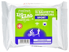 ZIG ZAG INSETTI-VIA SPORT Salviette Antipuntura