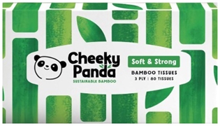 THE CHEEKY PANDA Bamboo Tissues