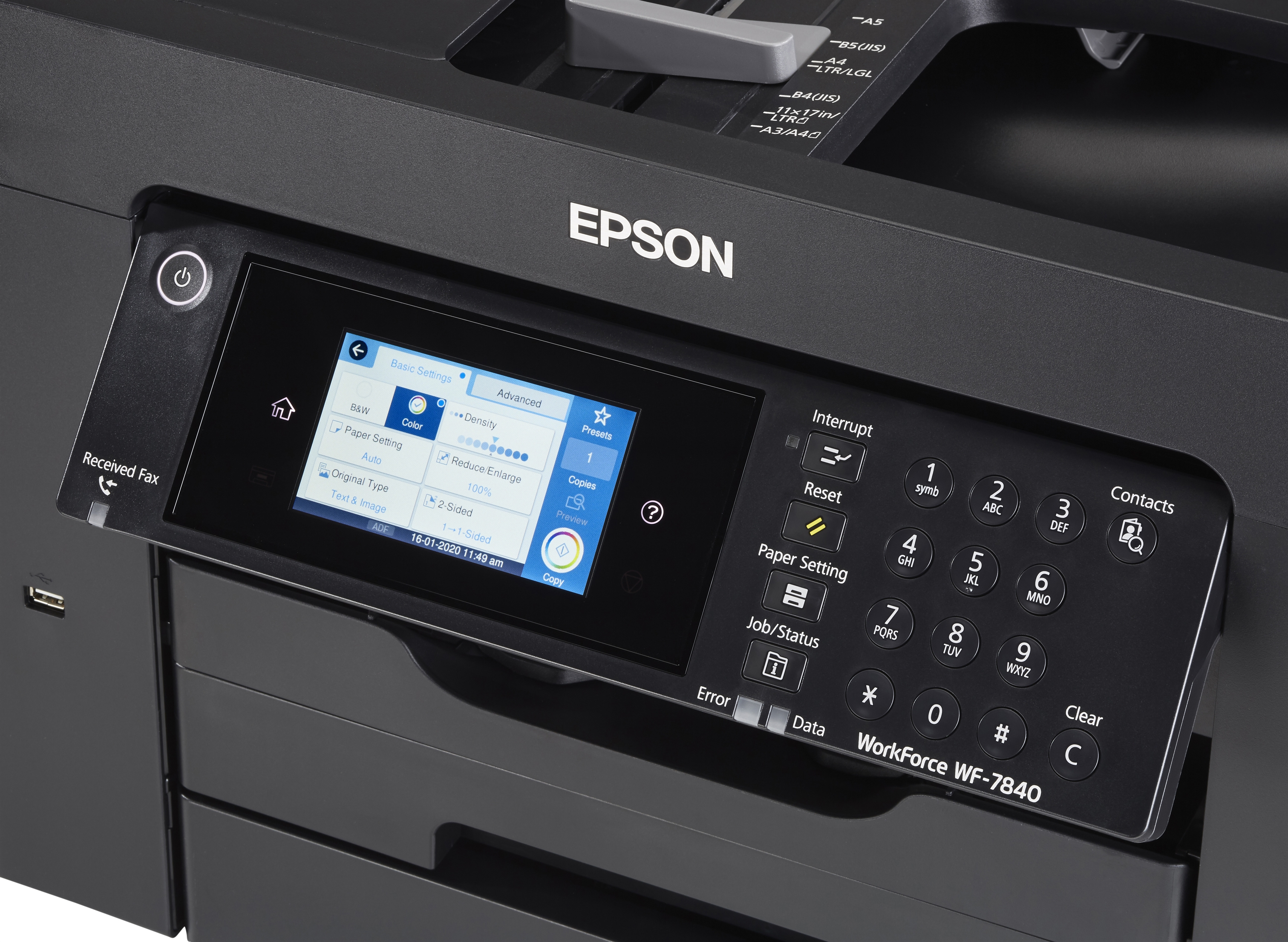 EPSON WORKFORCE PRO WF-7840DTWF