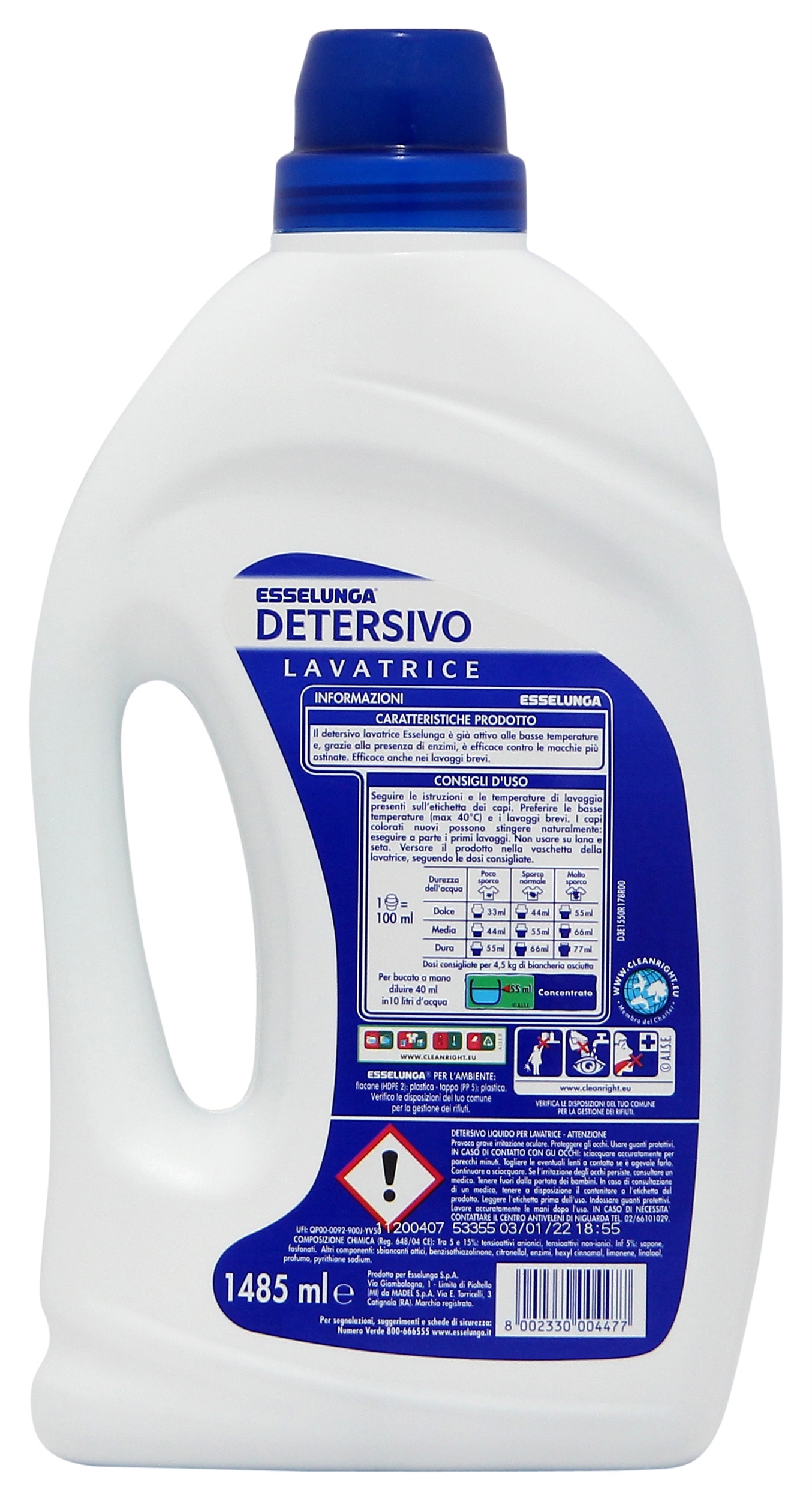 ESSELUNGA DETERSIVO LAVATRICE CLASSICO