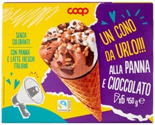 COOP CONO DA URLO! ALLA PANNA E CIOCCOLATO