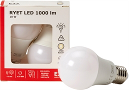 IKEA RYET LED E27 1000 LUMEN