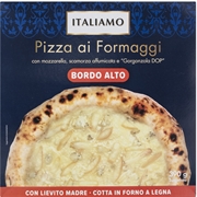 ITALIAMO (LIDL) PIZZA AI FORMAGGI CON MOZZARELLA, SCAMORZA AFFUMICATA E "GORGONZOLA DOP"