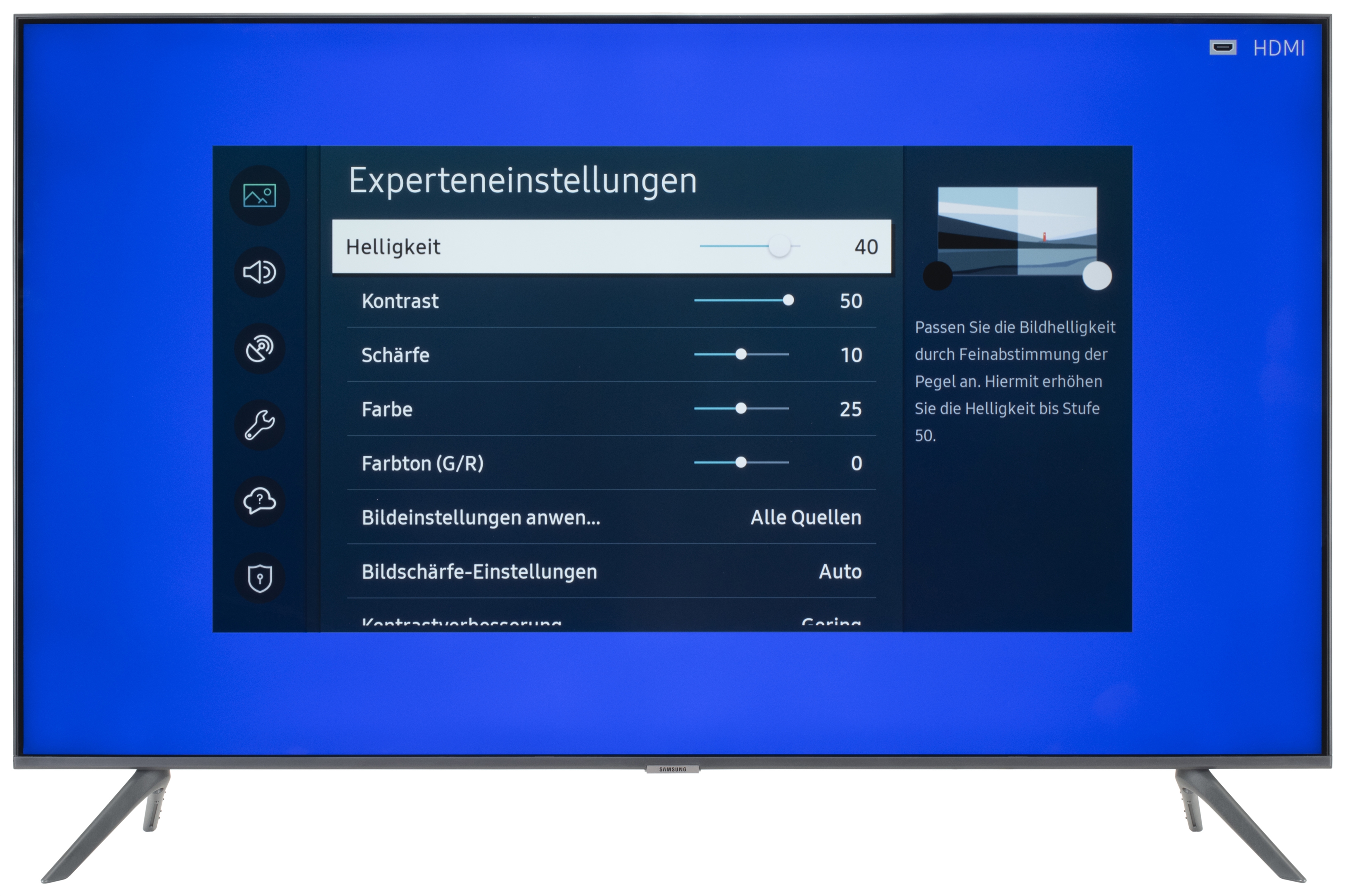 SAMSUNG UE50AU7170UXZT