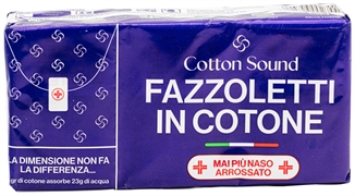 COTTON SOUND Fazzoletti in cotone