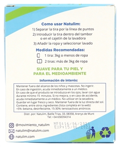 NATULIM DETERSIVO STRISCE BIODEGRADABILI NATURALI