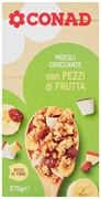CONAD Muesli croccante con pezzi di frutta