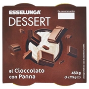 ESSELUNGA DESSERT AL CIOCCOLATO CON PANNA