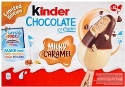 KINDER KINDER CHOCOLATE ICE CREAM MILKY CARAMEL