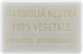 WHITE CASTLE SAPONETTA BIODEGRADABILE MARSIGLIA NEUTRA 100% VEGETALE