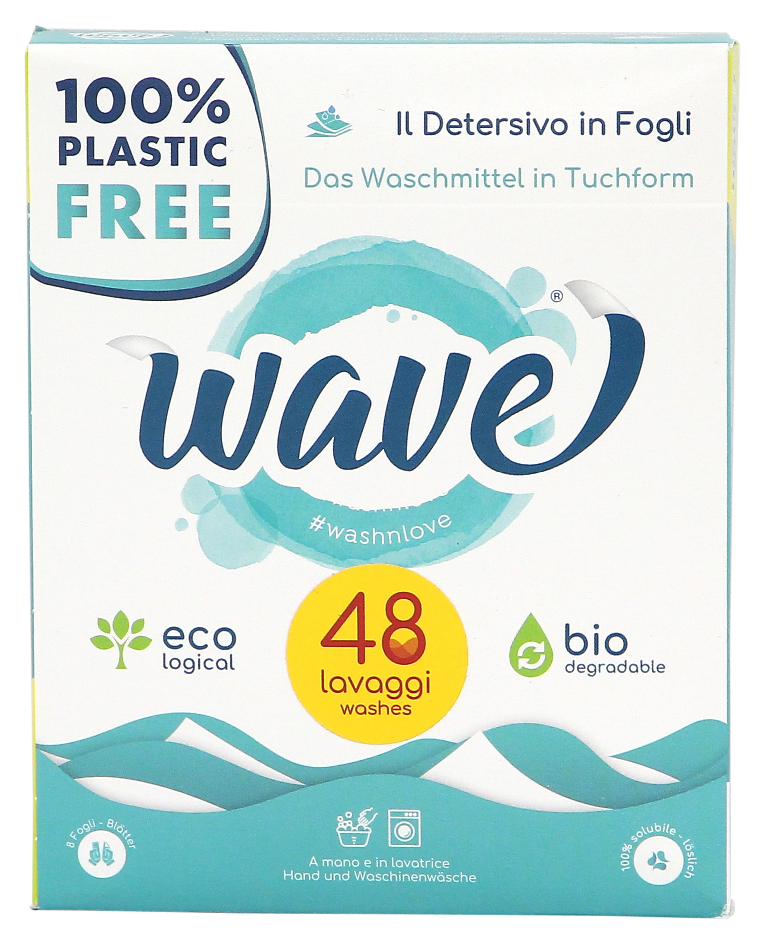 WAVE IL DETERSIVO IN FOGLI
