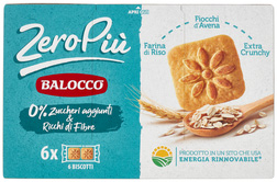 BALOCCO ZEROPIÙ, FARINA DE RISO, FIOCCHI D'AVENA