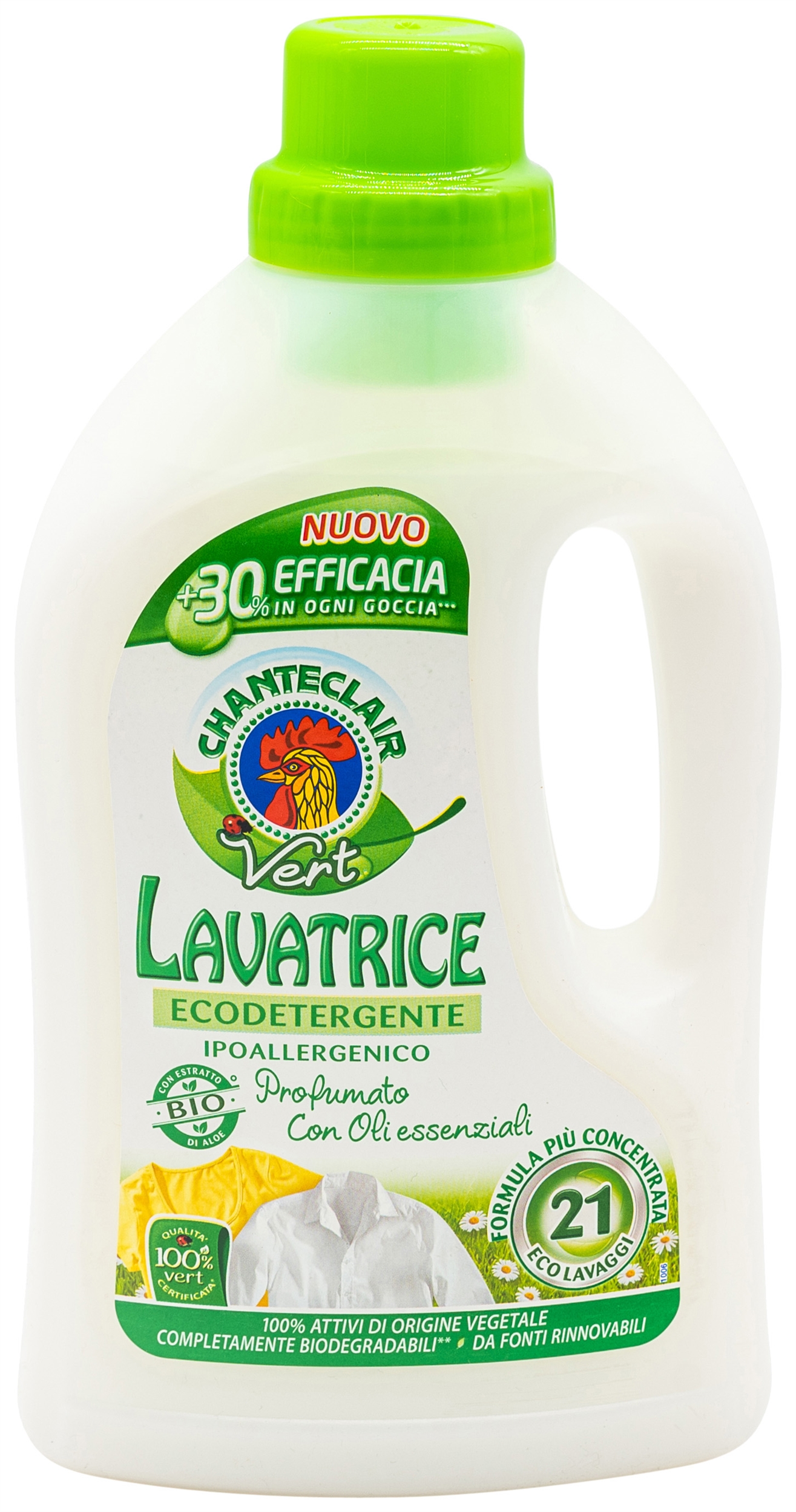 CHANTECLAIR VERT ECODETERGENTE LAVATRICE