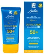 BIONIKE  DEFENCE SUN CREMA VISO FONDENTE 50+