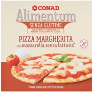 CONAD ALIMENTUM Pizza Margherita con mozzarella senza lattosio - senza glutine