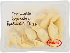 POKER Caramelle speck e radicchio rosso