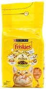 FRISKIES CON UN GUSTOSO MIX DI POLLO E TACCHINO E CON VERDURE
